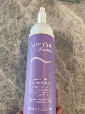 Function of Beauty Wavy Hair Styling Mousse - Brand New